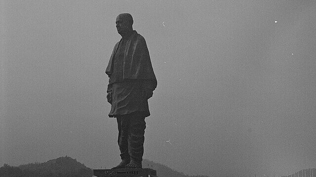 Full Length of The Statue of Unity