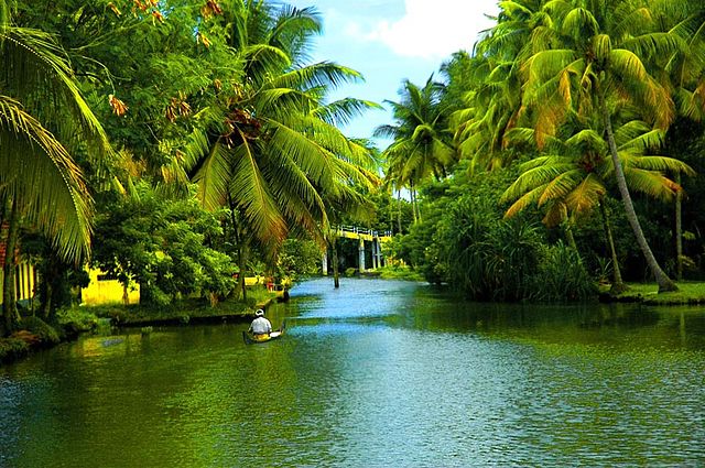 Kerala backwater trip in May 